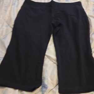 Athletic Works Women's Black Casual Pants